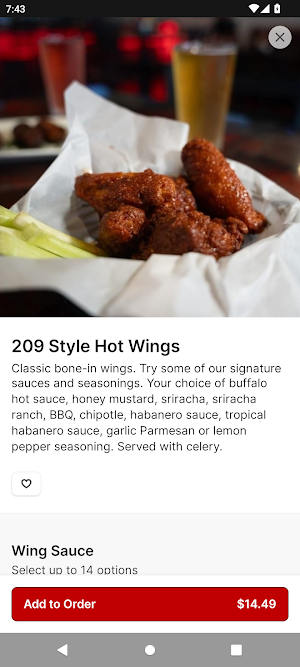 Jams@209 Sports Bar & Grill Screenshot 2