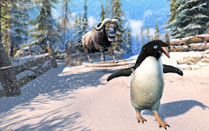 Flying Penguin Simulator Games Screenshot 0