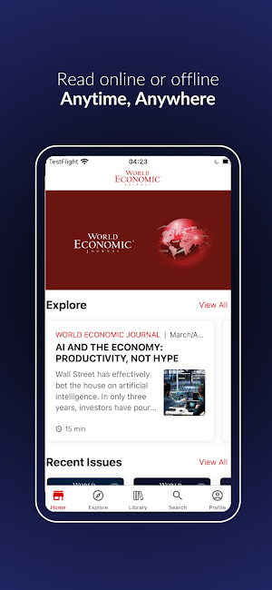 World Economic Journal Screenshot 0