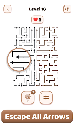 Arrow Flow: Brain Puzzle Game Screenshot 2