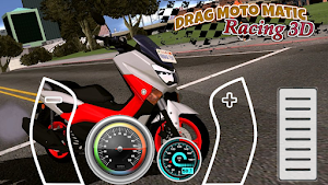 Drag Moto Matic Racing 3D Screenshot 0