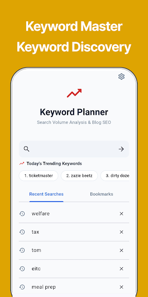 Keyword Planner: SEO, ASO Screenshot 0