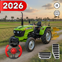 Indian Tractor Farming Game 3D