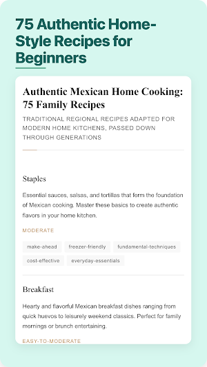 Mexican Kitchen Essentials Screenshot 1