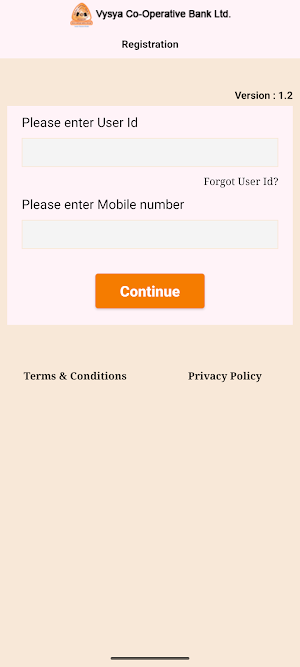 Vysya Co-operative Bank Ltd Screenshot 1