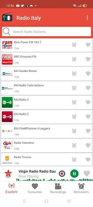 Radio Italy - Record Stream FM Screenshot 2