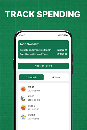 Quick Loan Tracker Screenshot 2