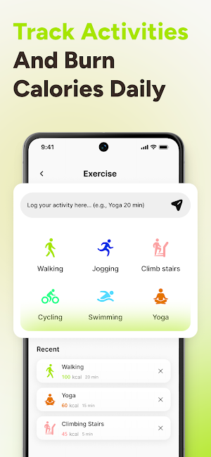 AI Calorie & Nutrition Tracker Screenshot 3
