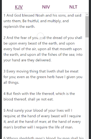 Simple Bible (KJV, NIV, NLT) Screenshot 3
