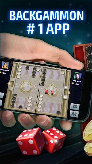 Backgammon Tournament - free backgammon online Screenshot 0