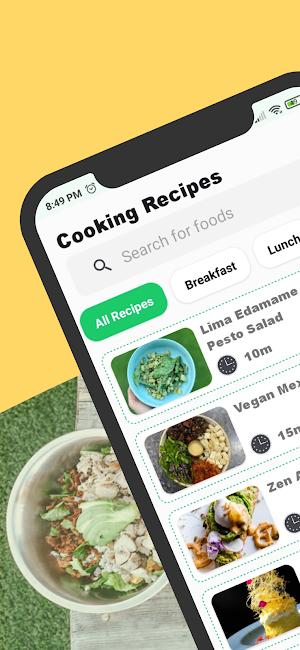 Cooking Recipes by Ingredients Screenshot 1