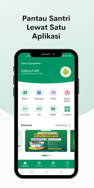 Wali Santri - ePesantren Screenshot 0