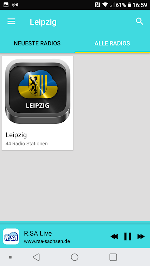 Radio Leipzig Screenshot 2