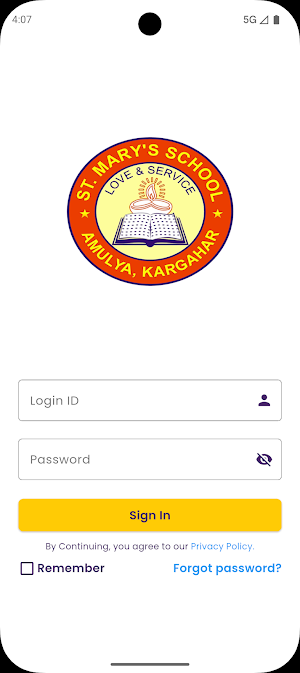 St.Marys School English Medium Screenshot 0