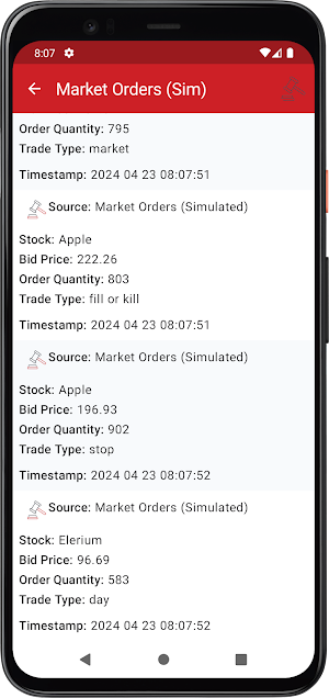 Real-Time Data Streaming Demo Screenshot 2