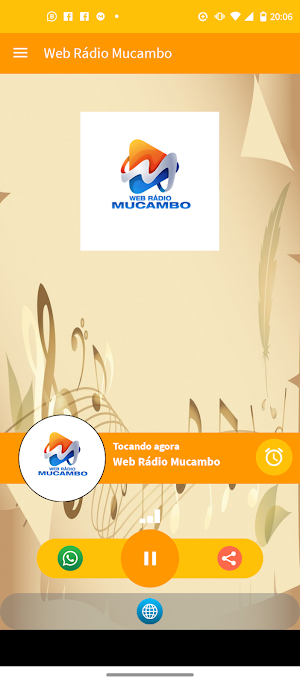 Web Rádio Mucambo Screenshot 1