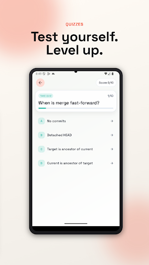 Learn Git: Code & Terminal App Screenshot 3