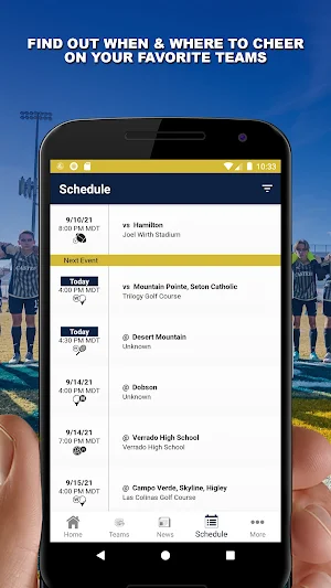Casteel Athletics Screenshot 1