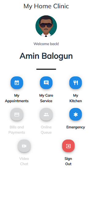 MyHomeClinic Screenshot 1