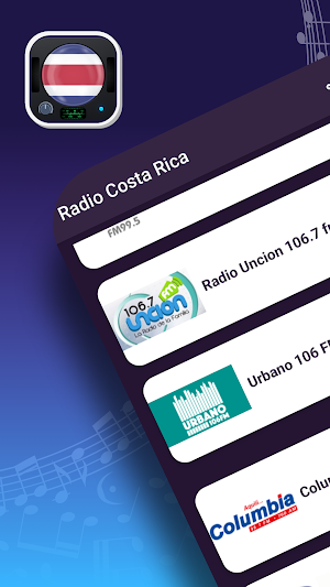 Radio Costa Rica FM AM en Vivo Screenshot 0