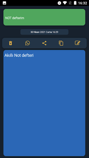 Not Defteri Screenshot 1