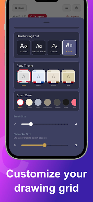ScriptPad: Language Writing Screenshot 3