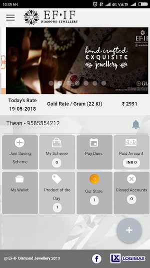 EFIF diamond jewellery Screenshot 1