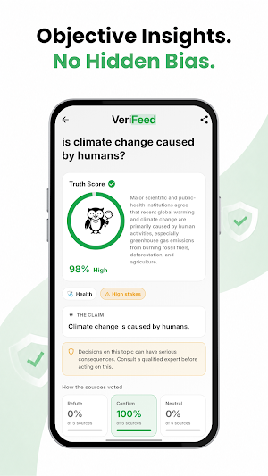VeriFeed: Fact Checker Screenshot 3