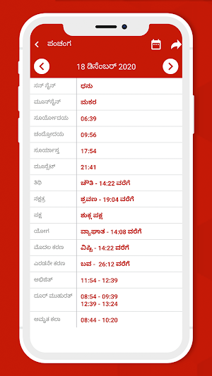 Kannada Calendar 2022 Screenshot 3