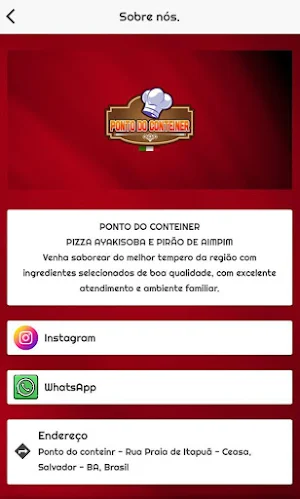 PONTO DO CONTEINER Screenshot 1