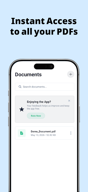 Easy PDF Signer: Fill & Sign Screenshot 0