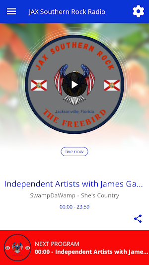 JAX Southern Rock Radio Screenshot 0