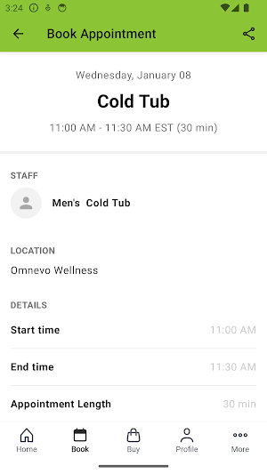 Omnevo Fitness Screenshot 2