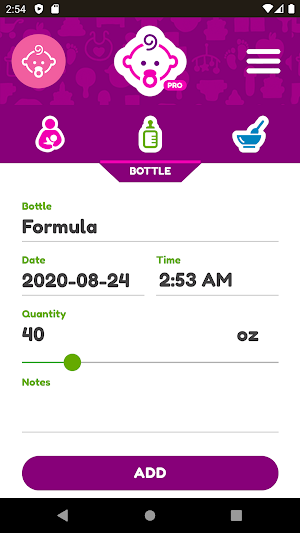 Breastfeeding Baby Tracker Screenshot 3