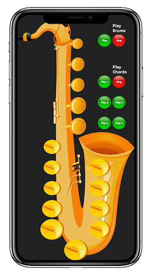 Saxofón Real para tocar Screenshot 0