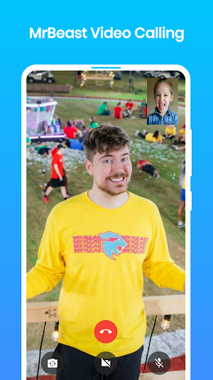 MrBeast Video Call : Fake Call Screenshot 0