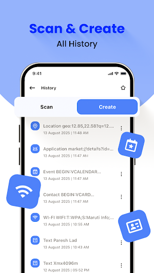 QR & Barcode Scanner, Launcher Screenshot 3
