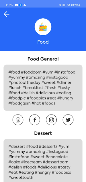InTags - Quick Insta Tag Finder Screenshot 2