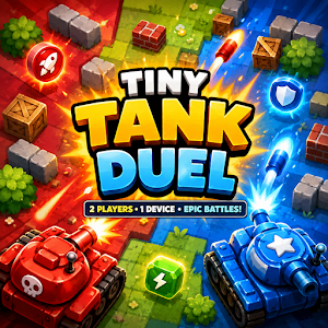 Tiny Tank Duel - 2 Player Screenshot 0