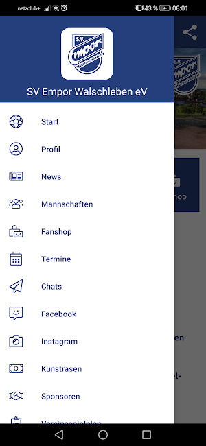 SV Empor Walschleben e.V. Screenshot 2