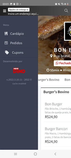 Bon Burger Urânia-SP Screenshot 2