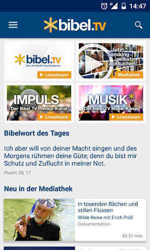 Bibel TV Screenshot 0
