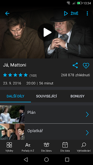 iVysílání České televize Screenshot 2