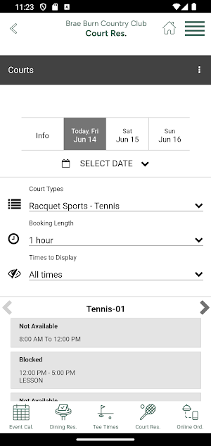 Brae Burn Country Club Screenshot 1