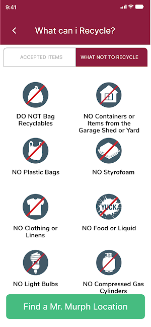 Jenks Trash & Recycling Screenshot 2
