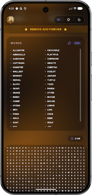 Word Search Explorer Pro Brain Screenshot 2