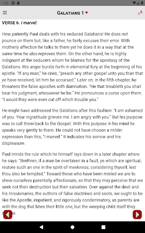 Luther's Commentary: Galatians Screenshot 3