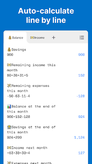 CalcNotes - Calculation memo Screenshot 1