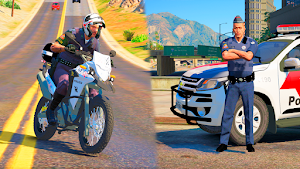 Jogos de Motos de Polícia 2024 Screenshot 0