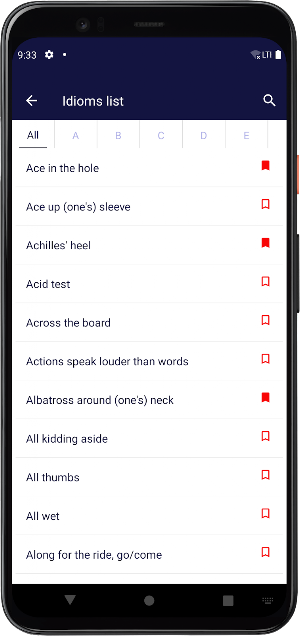 American English Idioms Screenshot 1